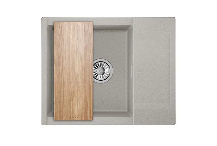 Кухонная мойка GRANULA ES-6202 базальт