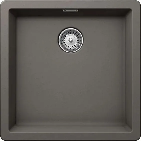 Кухонная мойка SCHOCK Greenwich 50U Cristadur серебристый камень