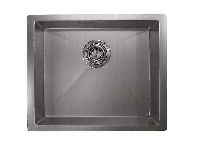 Кухонная мойка GRANULA GR-5445U сталь/сатин