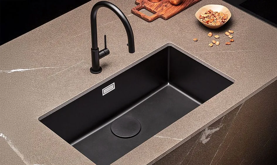 Кухонная мойка FALMEC ISEO 70 см BLACK (SIS7000F.00#CBF)