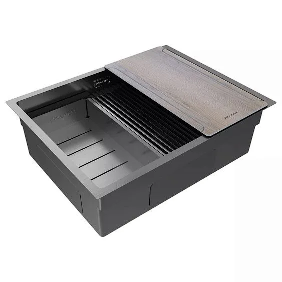 Кухонная мойка PAULMARK NEXT-MULTI SINK PM785845-GM