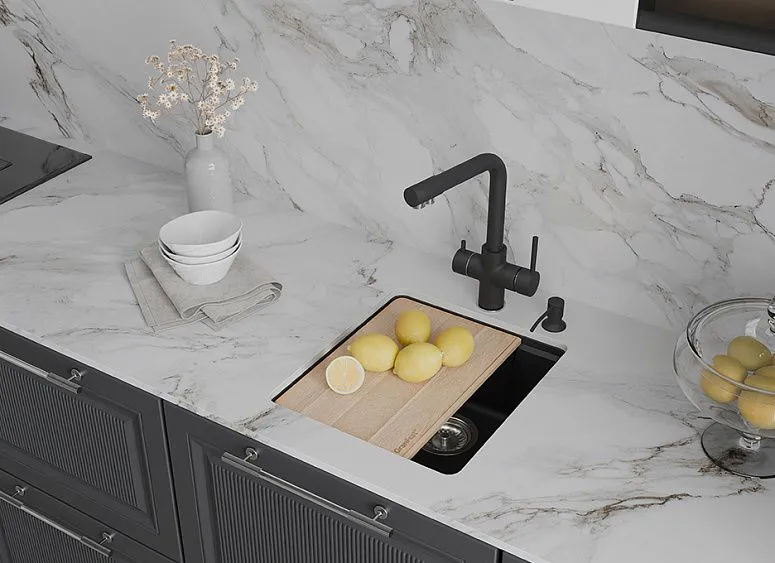 Кухонная мойка GRANFEST URBAN 4540 черный