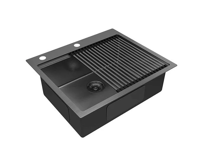Кухонная мойка PAULMARK KRONER-PRO PM705951-GM
