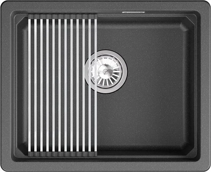 Кухонная мойка GRANULA KS-5501iU шварц