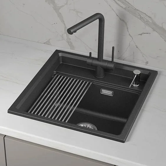 Кухонная мойка GRANULA KS-5002i черный