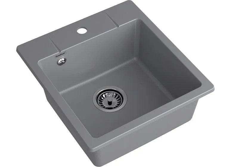 Кухонная мойка GRANFEST URBAN 245 темно-серый