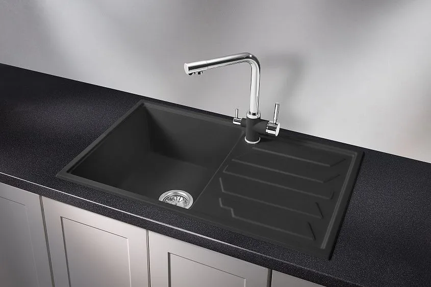 Кухонная мойка GRANULA GR-8002 турмалин