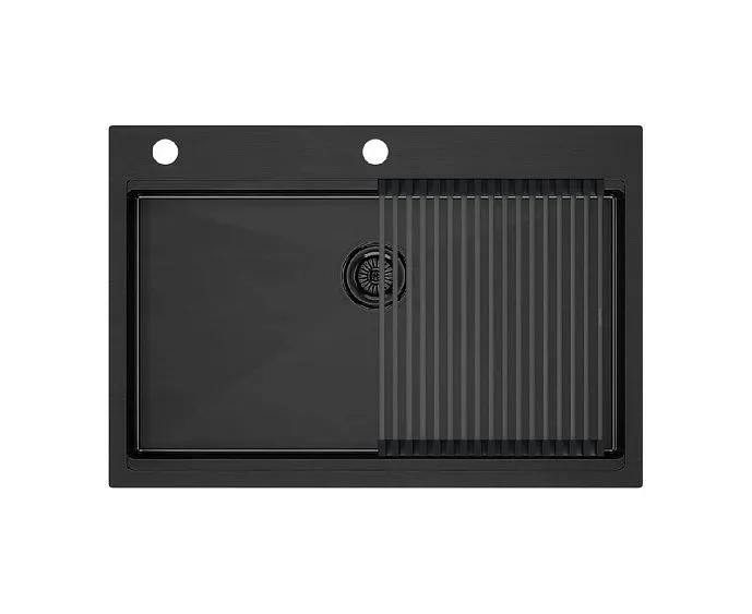 Кухонная мойка PAULMARK VAST-PRO PM707551-GM