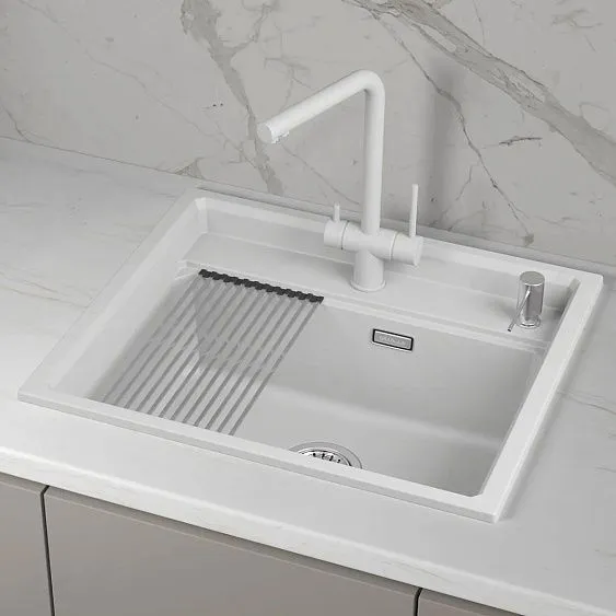 Кухонная мойка GRANULA KS-6003i арктик