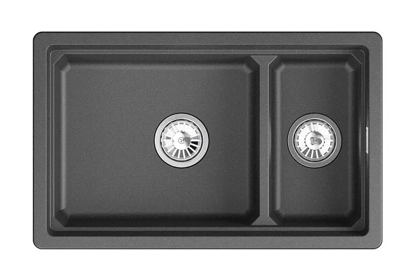 Кухонная мойка GRANULA KS-7304iU чёрный