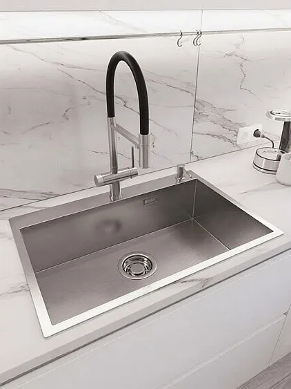 Кухонная мойка EMAR EMB-125A PVD Nano Satine