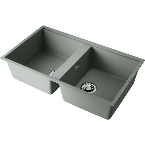 Кухонная мойка OMOIKIRI Kitagawa 83-2-U-WG (4993253)