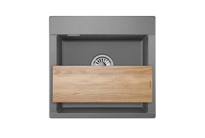 Кухонная мойка GRANULA ES-5201 графит