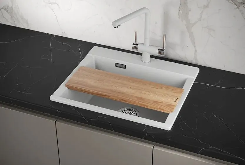 Кухонная мойка GRANULA ES-5804 арктик