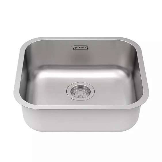 Кухонная мойка PAULMARK Vello 48 UNI брашированная нержавеющая сталь