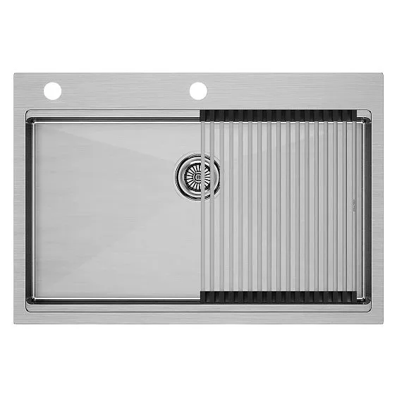 Кухонная мойка PAULMARK KRONER-PRO PM707551-BS