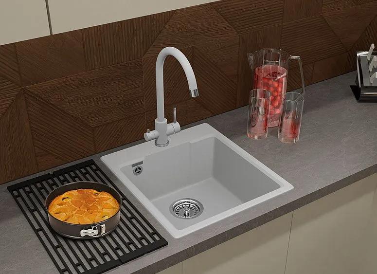 Кухонная мойка GRANFEST URBAN 644 серый