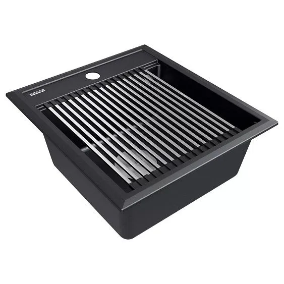 Кухонная мойка PAULMARK Stepia-450 PM114651-BLM