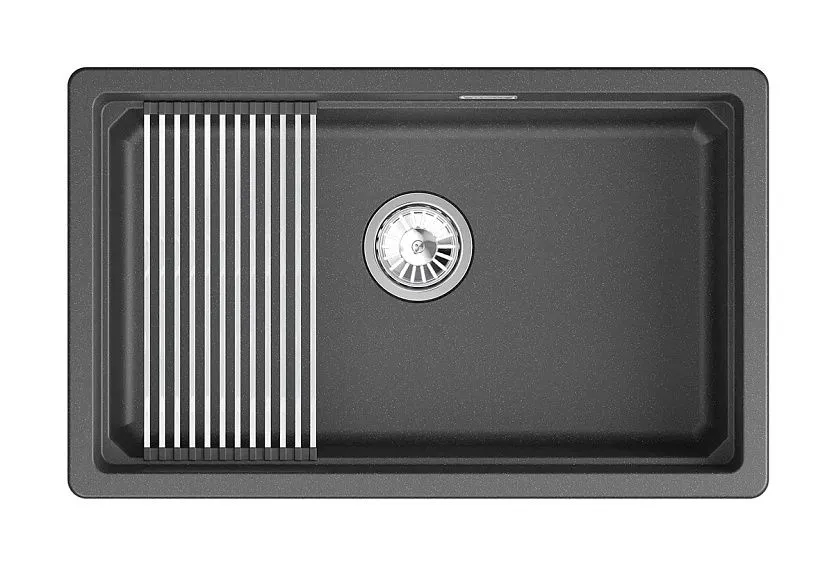 Кухонная мойка GRANULA KS-7303iU чёрный