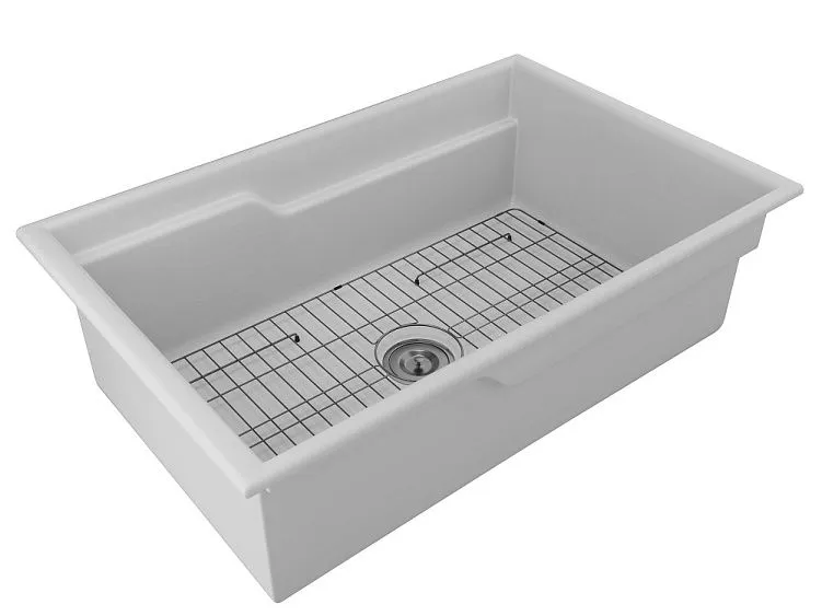 Кухонная мойка PAULMARK GLAMP UNO PM028148-WH