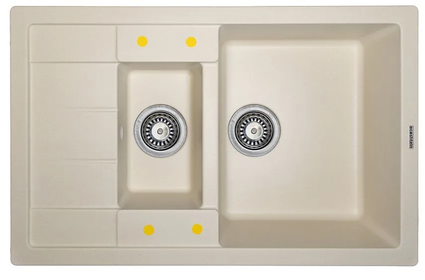 Кухонная мойка ZIGMUND & SHTAIN Rechteck 781.5 капучино