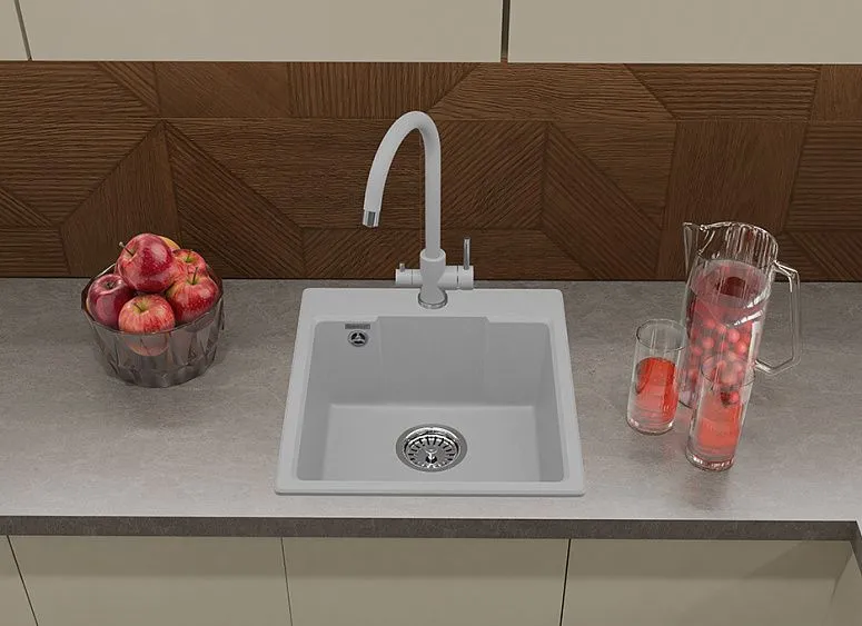 Кухонная мойка GRANFEST URBAN 644 серый