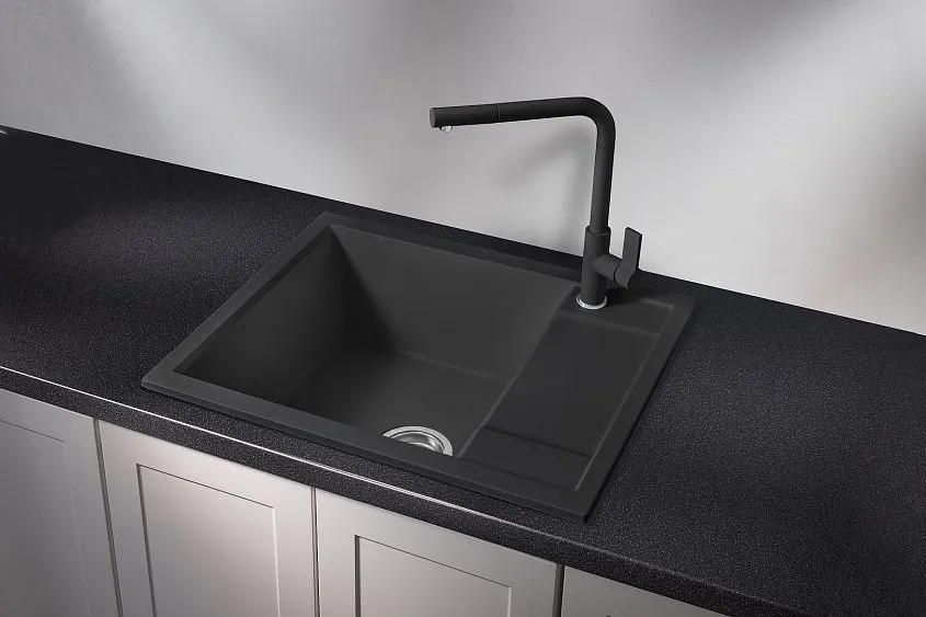 Кухонная мойка GRANULA GR-6002 турмалин