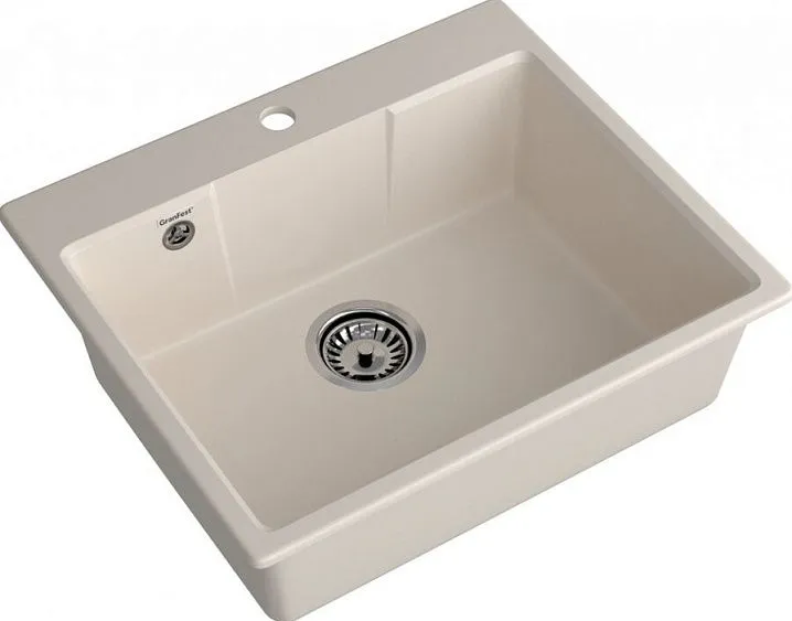 Кухонная мойка GRANFEST URBAN 658 белый
