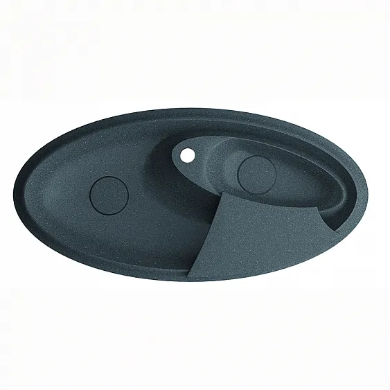Кухонная мойка MARMORIN Silvanus Black Metalic 500 513 012 черный металлик