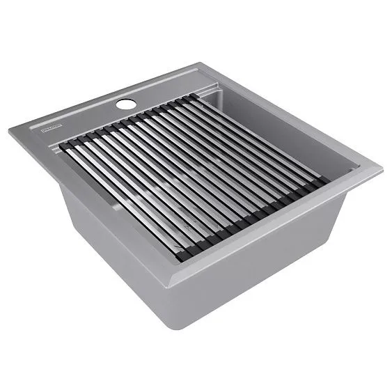 Кухонная мойка PAULMARK Stepia-450 PM114651-GRM