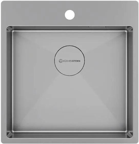 Кухонная мойка KUCHENSTERN WERK 50 нержавеющая сталь