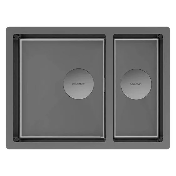 Кухонная мойка PAULMARK NEXT PM225844-GM