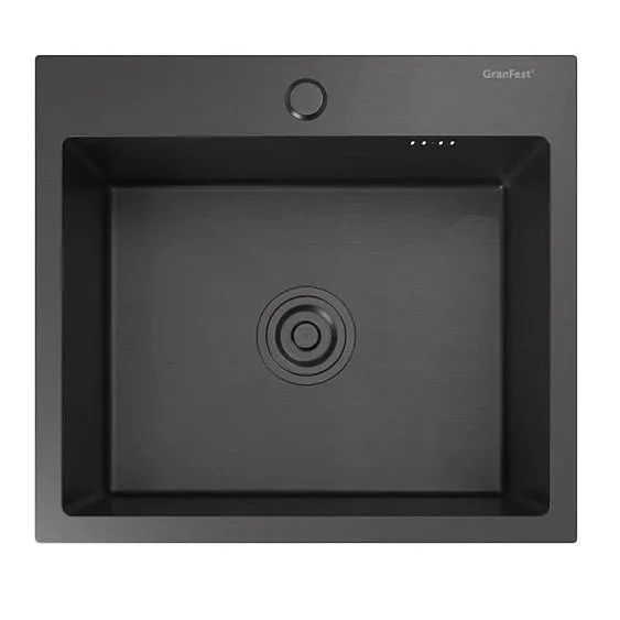 Кухонная мойка GRANFEST METAL 5045 PVD graphite