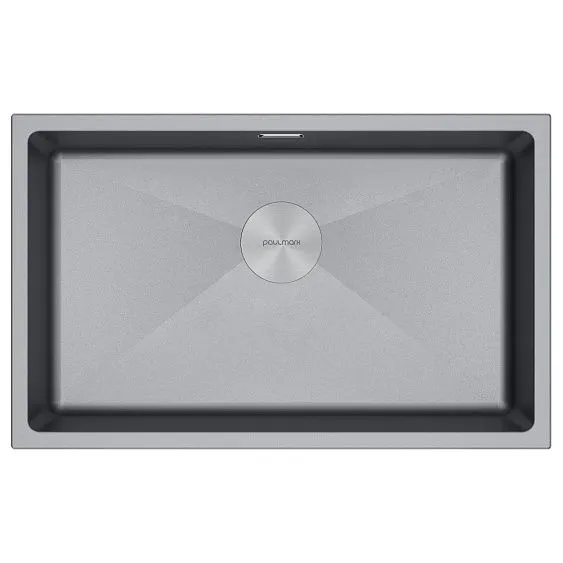Кухонная мойка PAULMARK LUMI LU74-GRM