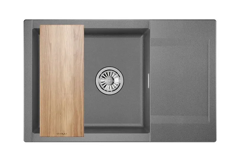 Кухонная мойка GRANULA ES-7807 графит