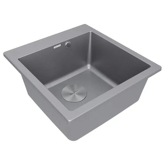 Кухонная мойка PAULMARK Kante PM105152-GRM