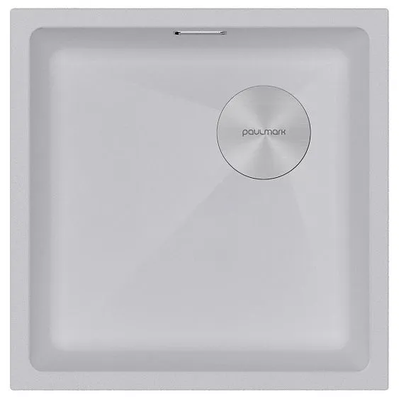 Кухонная мойка PAULMARK LUMI-SKEW LU45SK-WH