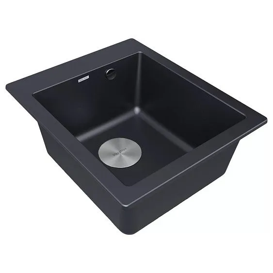 Кухонная мойка PAULMARK Kante PM104249-BLM