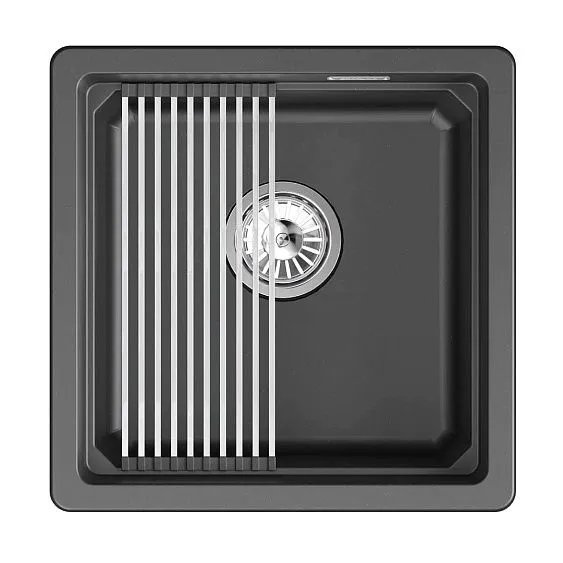 Кухонная мойка GRANULA KS-4501iU шварц