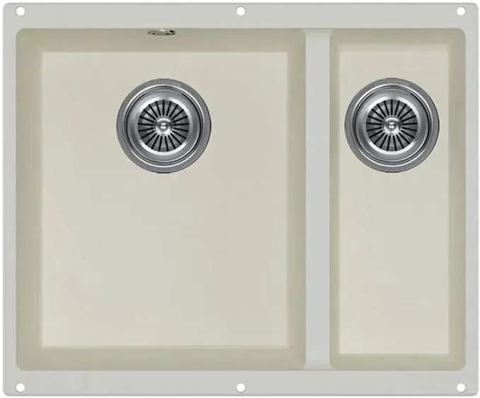 Кухонная мойка KUCHENSTERN UNDER 60-2 жасмин