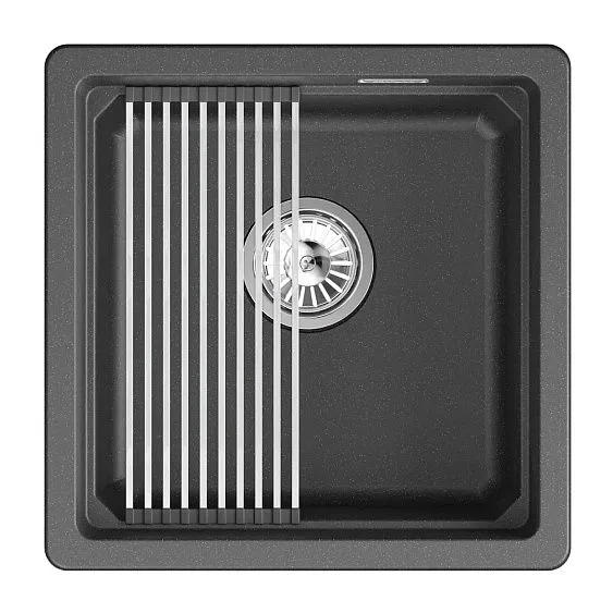 Кухонная мойка GRANULA KS-4501iU чёрный
