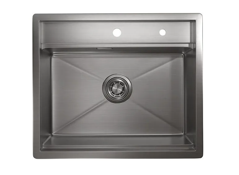 Кухонная мойка GRANULA KS-6051 сталь/сатин