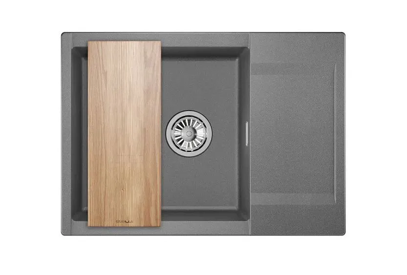 Кухонная мойка GRANULA ES-7003 графит