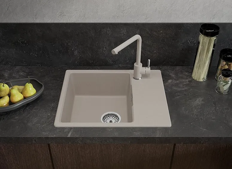Кухонная мойка GRANFEST URBAN 658L песочный