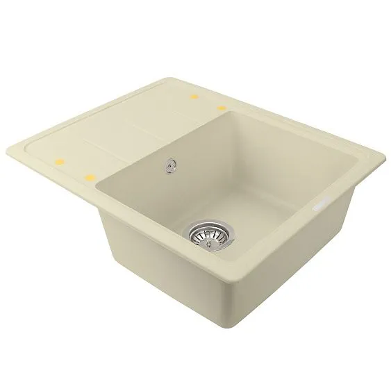 Кухонная мойка ZIGMUND & SHTAIN Rechteck 620 шампань