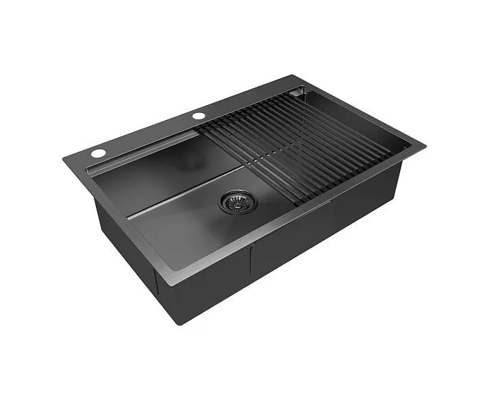 Кухонная мойка PAULMARK VAST-PRO PM707551-GM
