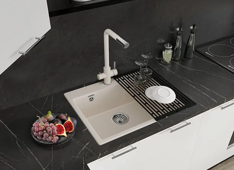 Кухонная мойка GRANFEST URBAN 658 белый