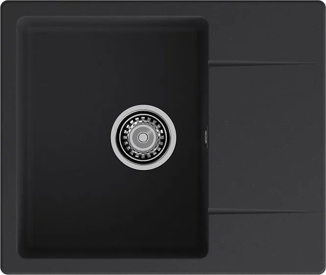 Кухонная мойка GRANFEST URBAN 258L черный
