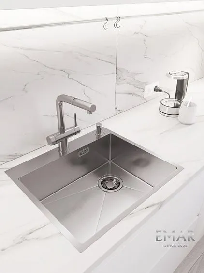 Кухонная мойка EMAR EMB-560(TOP) PVD Satin