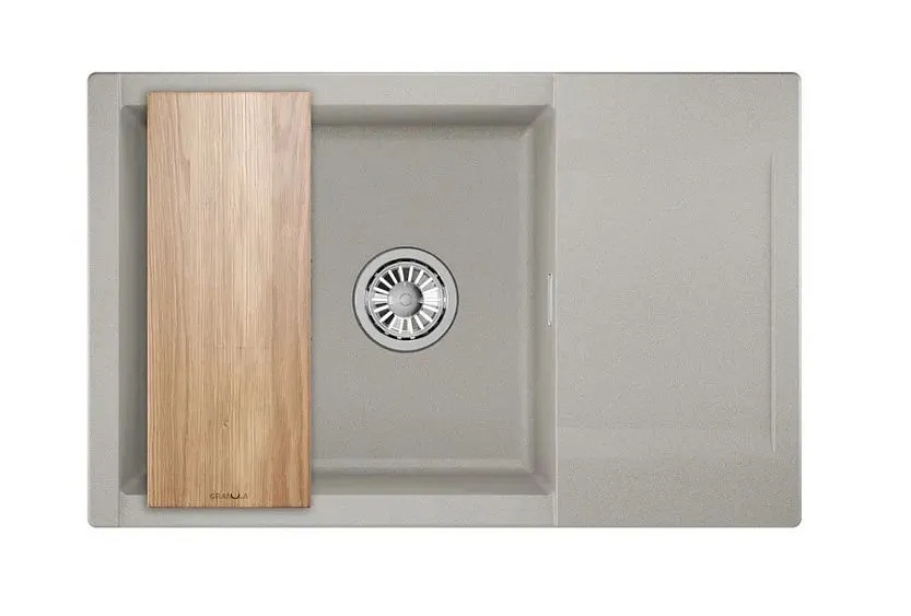 Кухонная мойка GRANULA ES-7807 базальт